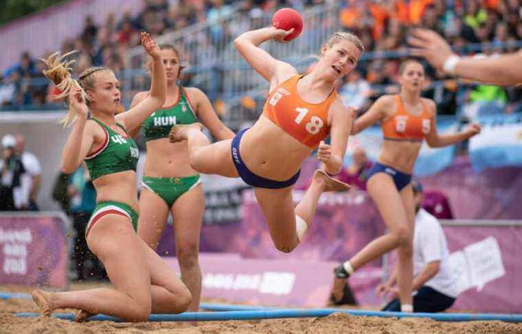 Beach handball will no longer require bikini players