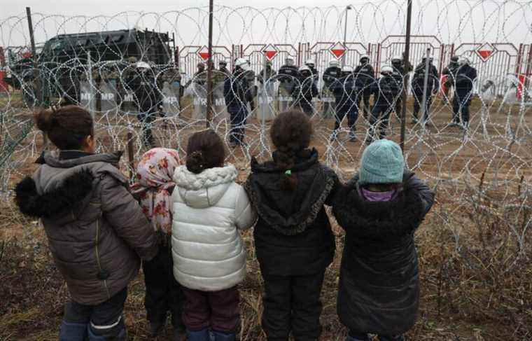 Belarus: a hundred migrants arrested overnight by Poland