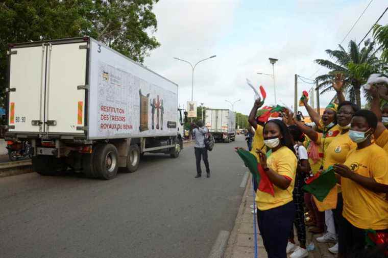 Benin welcomes the return of treasures looted by France in 1892