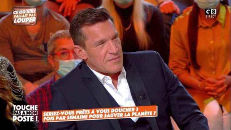 Benjamin Castaldi takes it all in the face in TPMP!