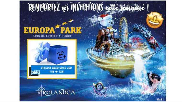 ? Blue Circuit – Game side: the colors of winter and the magic of the holidays at Europa-Park!  ???❄