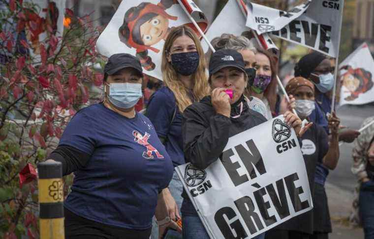 CSN union members in childcare centers vote in turn for an indefinite strike