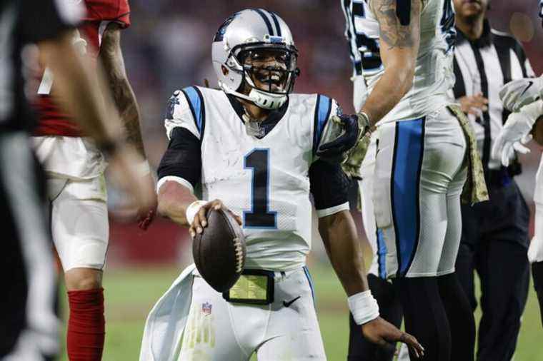 Cam Newton to be Panthers starting quarterback against Washington