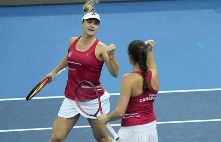 Canada surprise France at Billie Jean King Cup