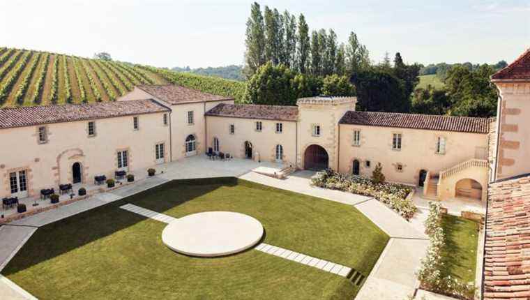 Château Malromé, the vines of Toulouse-Lautrec.  Heritage and modernity