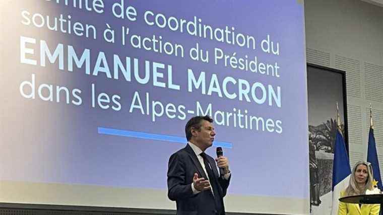 Christian Estrosi launches a support committee for Emmanuel Macron in Nice