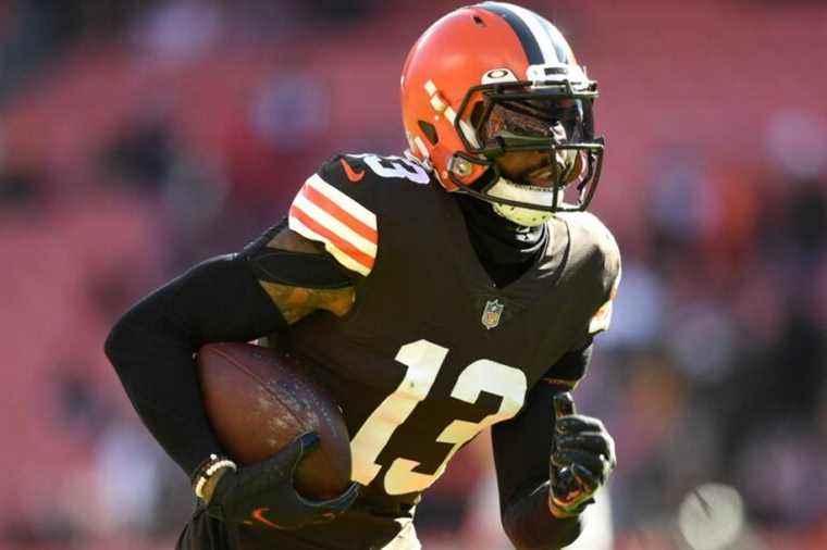 Cleveland Browns |  Receiver Odell Beckham son released