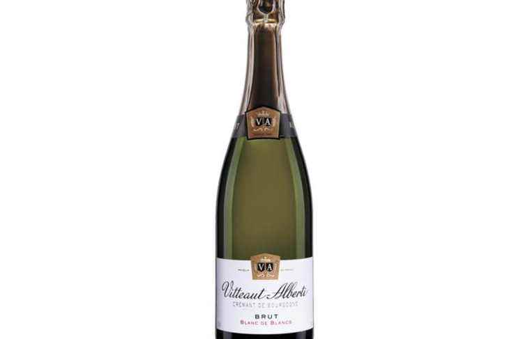 Crémant de Bourgogne Brut Blanc de Blancs, Vitteaut-Alberti, Burgundy, France