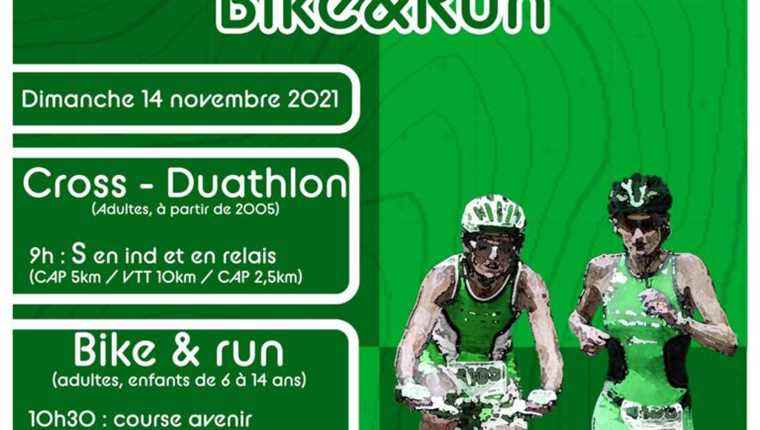 Cross Duathlon and Bike and Run in Saint Astier on November 14