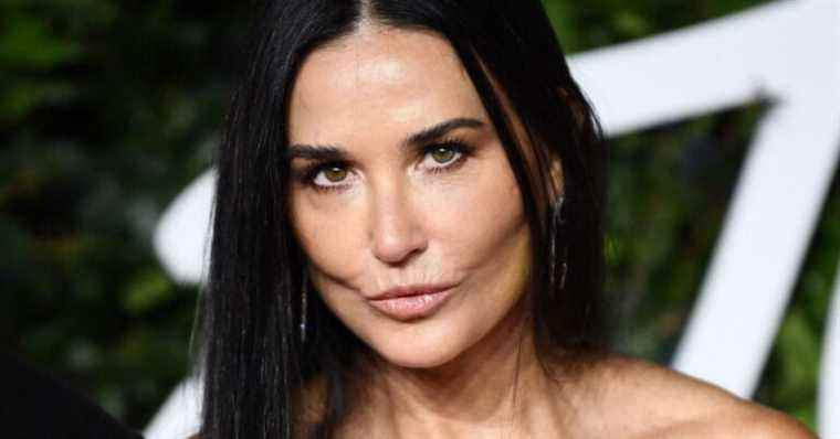 Demi Moore and her stunning comeback face: the actress gives her all at the British Fashion Awards