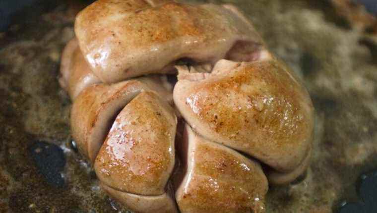 Denis Guyon’s famous whole kidneys from Auberge du Gros