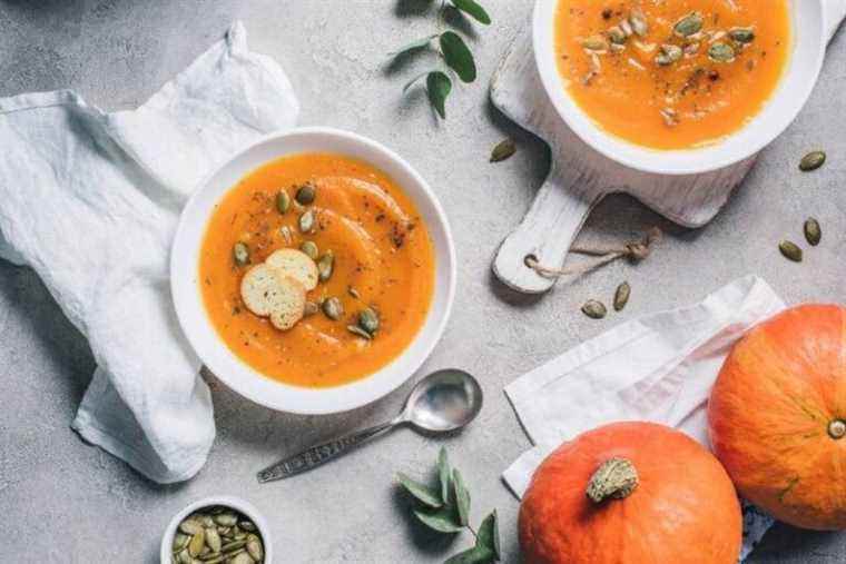 Discover his autumn comfort recipe for pumpkin soup