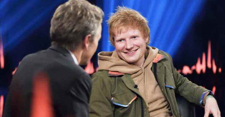 Ed Sheeran, his back covered with tattoos: he explains his choice … a message for his wife!