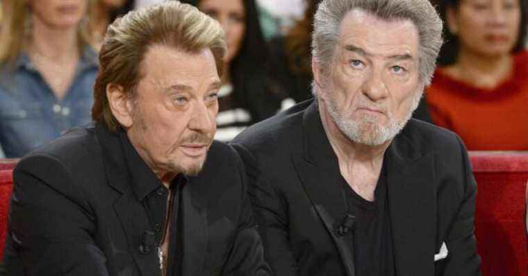 Eddy Mitchell still affected by the death of Johnny: he shoots the tributes of Laeticia Hallyday