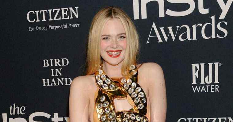 Elle Fanning bolder than ever, facing Nicole Kidman and Kate Hudson at the InStyle Awards