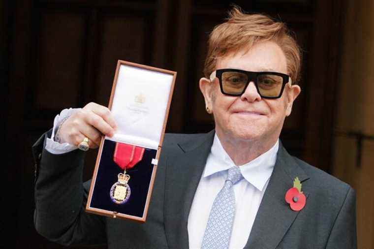 Elton John honored for musical career and charitable work