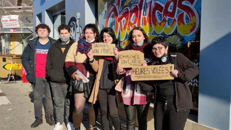 Employees of a Belfort bakery mobilize for their salaries