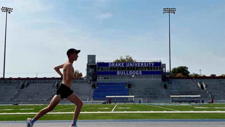 Enzo, a young athlete from Normandy in the United States