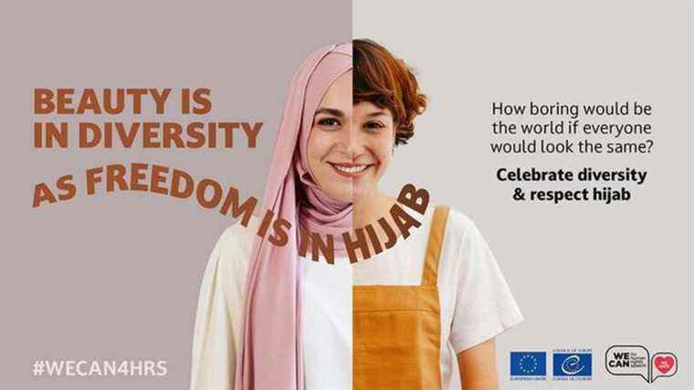 European campaign celebrating ‘freedom in the hijab’ withdrawn after controversy