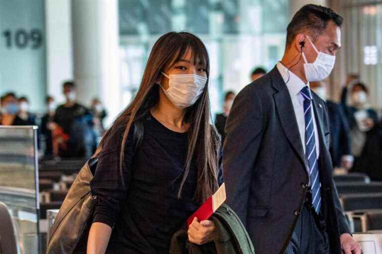 Ex-Japanese princess Mako arrives in New York with her husband