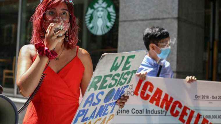 Filipino activist Mitzi Tan, 23, calls on governments on the climate