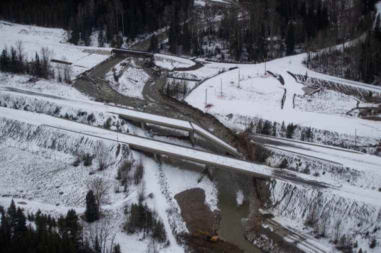 Floods in British Columbia |  After the rain, the snow