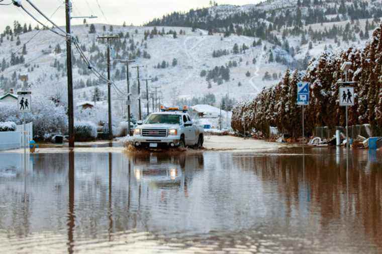 Floods in British Columbia |  Clear cuts pointed out