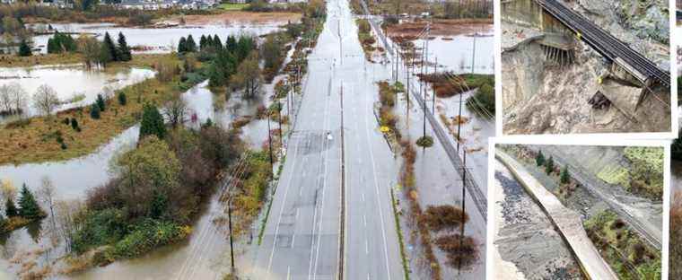 Floods in British Columbia: the warning program soon to be used