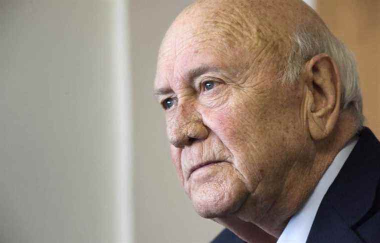 Former South African President Frederik de Klerk dies at 85