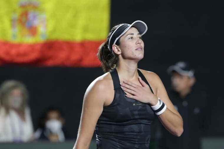 Garbiñe Muguruza, first Spaniard to win WTA Masters