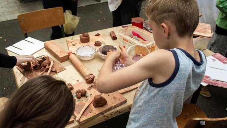 Gérard Jacot Art School in Belfort.  Episode 4: workshops for the general public