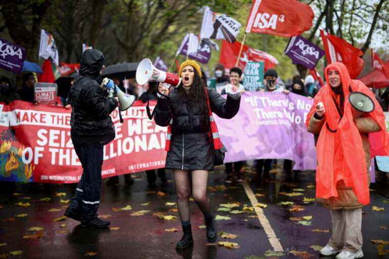 Glasgow and the planet walk for the climate