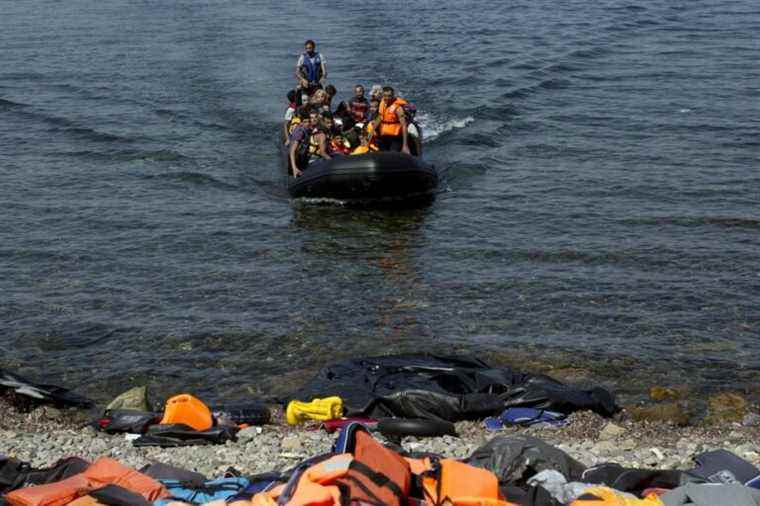 Greece accuses Turkey of leading a canoe of migrants to Greece