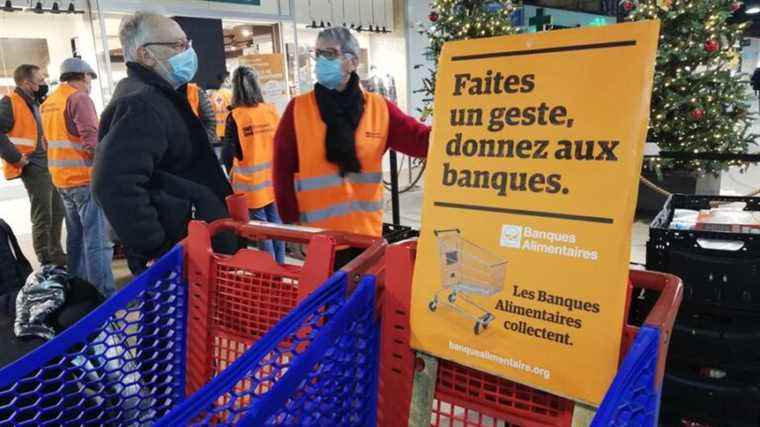 In Caen, a timid collection this year for the Food Bank