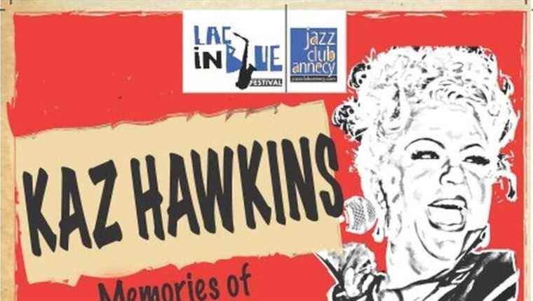 Jazz and blues concert with Kaz Hawkins on November 19 at 8 p.m. at the Arcadium in Annecy