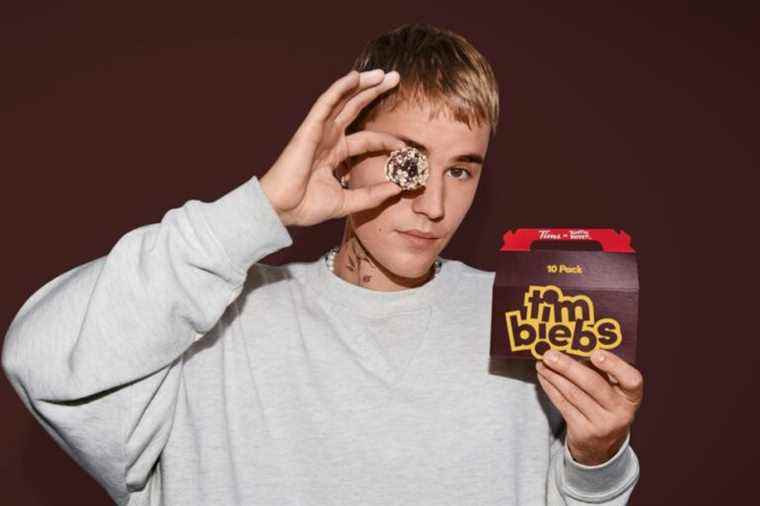 Justin Bieber and Tim Hortons launch “Timbiebs”