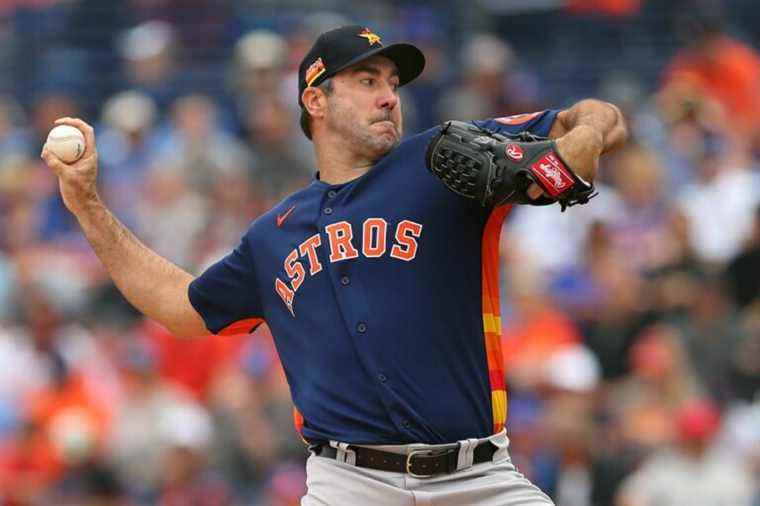 Justin Verlander back with the Astros