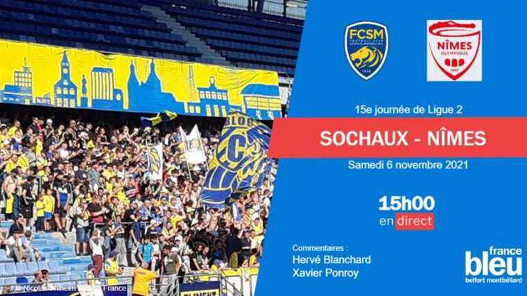 LIVE – Ligue 2: experience the Sochaux-Nîmes match