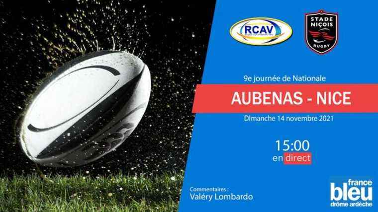 LIVE – Rugby: the RCAV receives Nice, follow the 9th day of Nationale