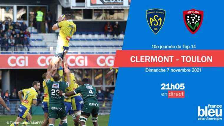 LIVE – Top 14: follow ASM Clermont’s match against RC Toulon