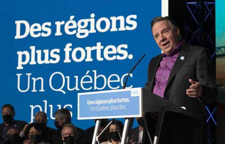 Legault launches a pre-electoral appeal to his troops