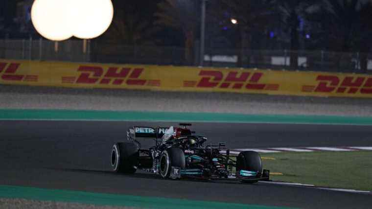 Lewis Hamilton, winner, returns to eight points behind Max Verstappen, two races to go to the end of the championship