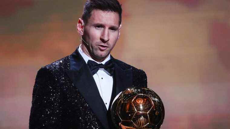 Lionel Messi crowned for the seventh time, Karim Benzema at the foot of the podium