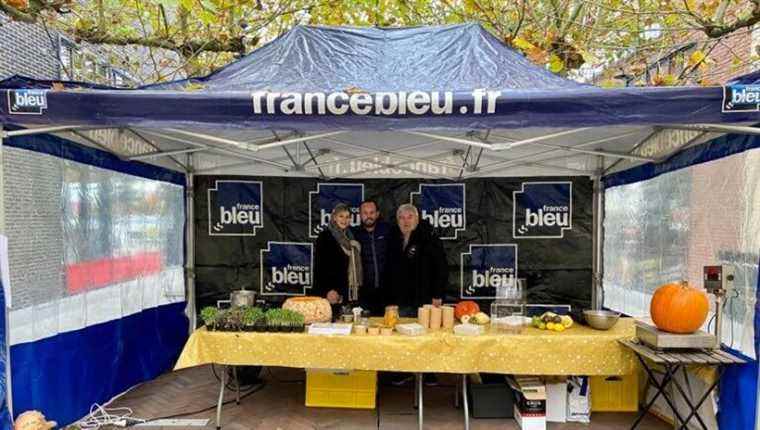 Live from Shopping Promenade in Amiens to cook pumpkins