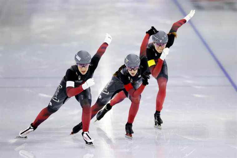 Long Track Speed ​​Skating |  Canadian women grab gold in pursuit