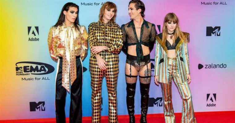 MTV Europe Music Awards: sexy Maneskin, colorful Ed Sheeran, the best looks of the ceremony