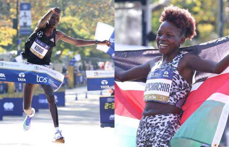 Marathon: Albert Korir and Peres Jepchirchir triumph in New York