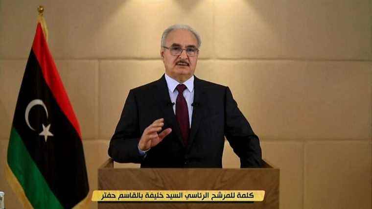 Marshal Khalifa Haftar, a strong man from the east of the country, is running for the presidential election