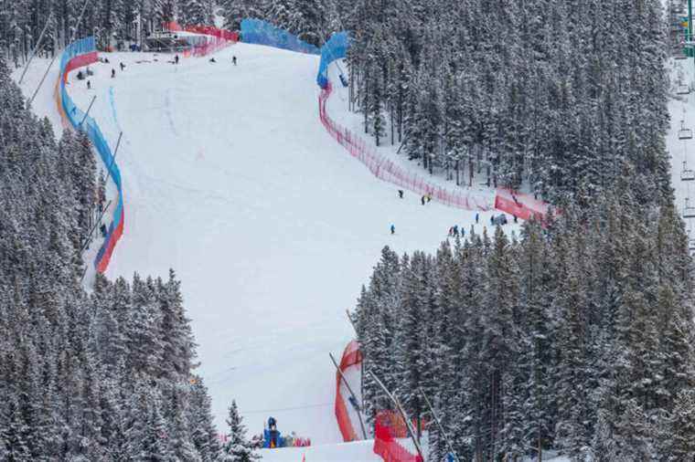 Men’s Alpine Skiing World Cup |  The first descent of Lake Louise canceled