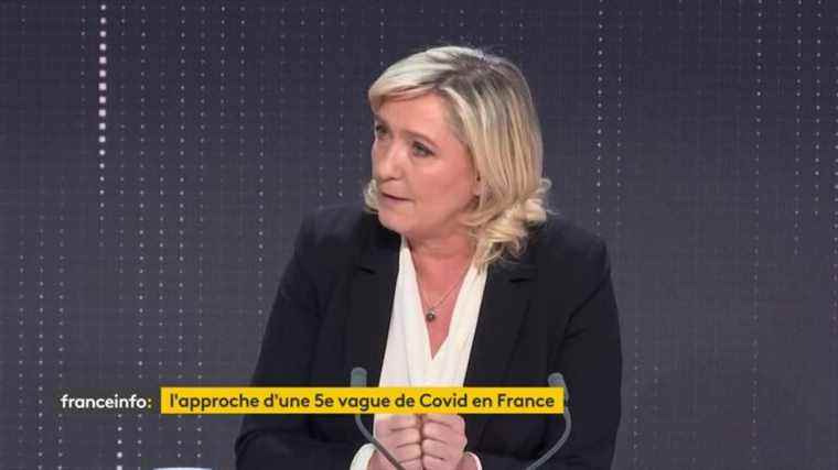 “Migrants are instrumentalised like a weapon”, says Marine Le Pen